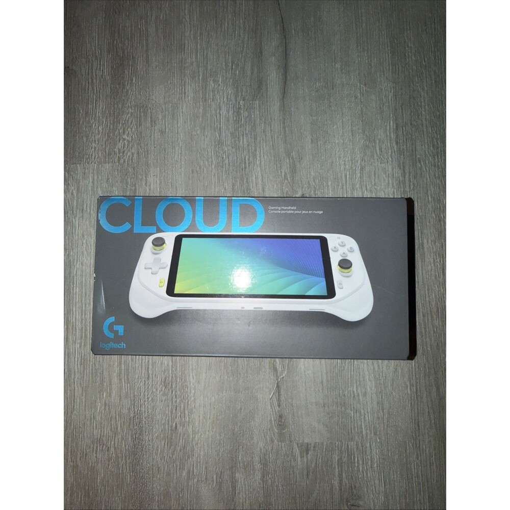 Logitech G CLOUD Handheld Portable Gaming Console 1080P 7" Touchscreen White